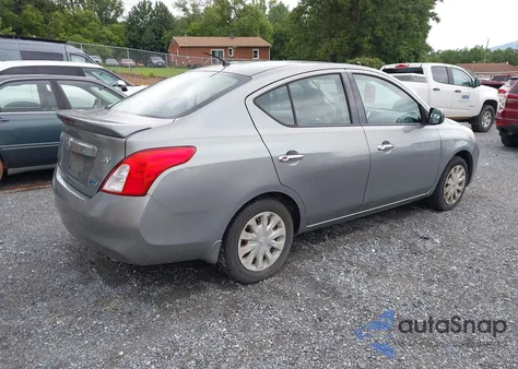 2014 Nissan Versa Sv из США, поврежденный, VIN 3N1CN7APXEL803186